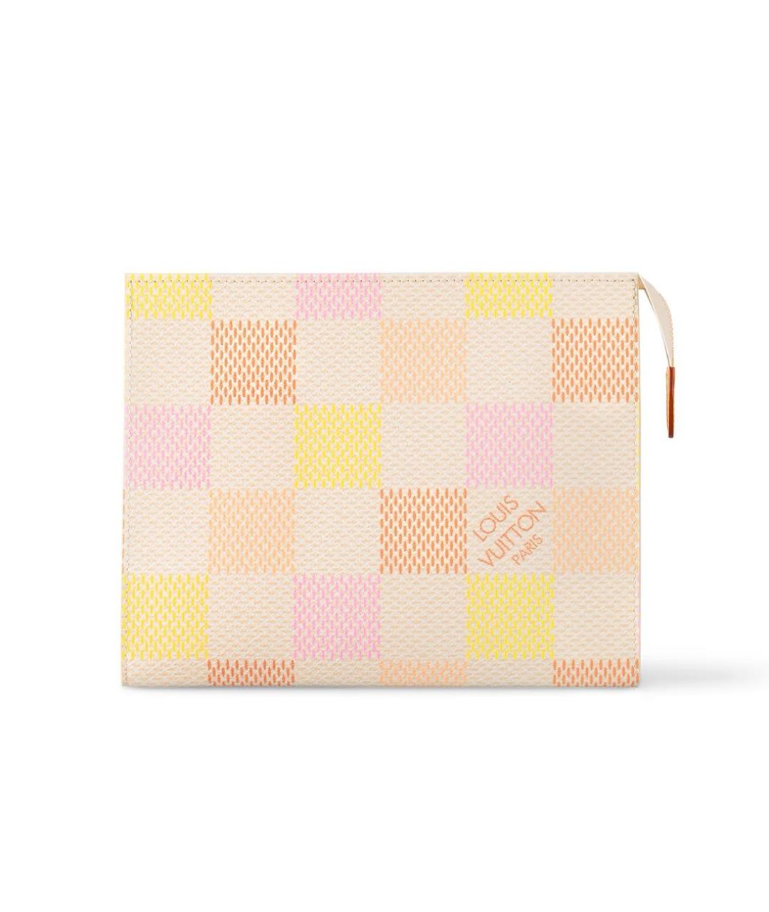 LOUIS VUITTON Бежевая косметичка, фото 5