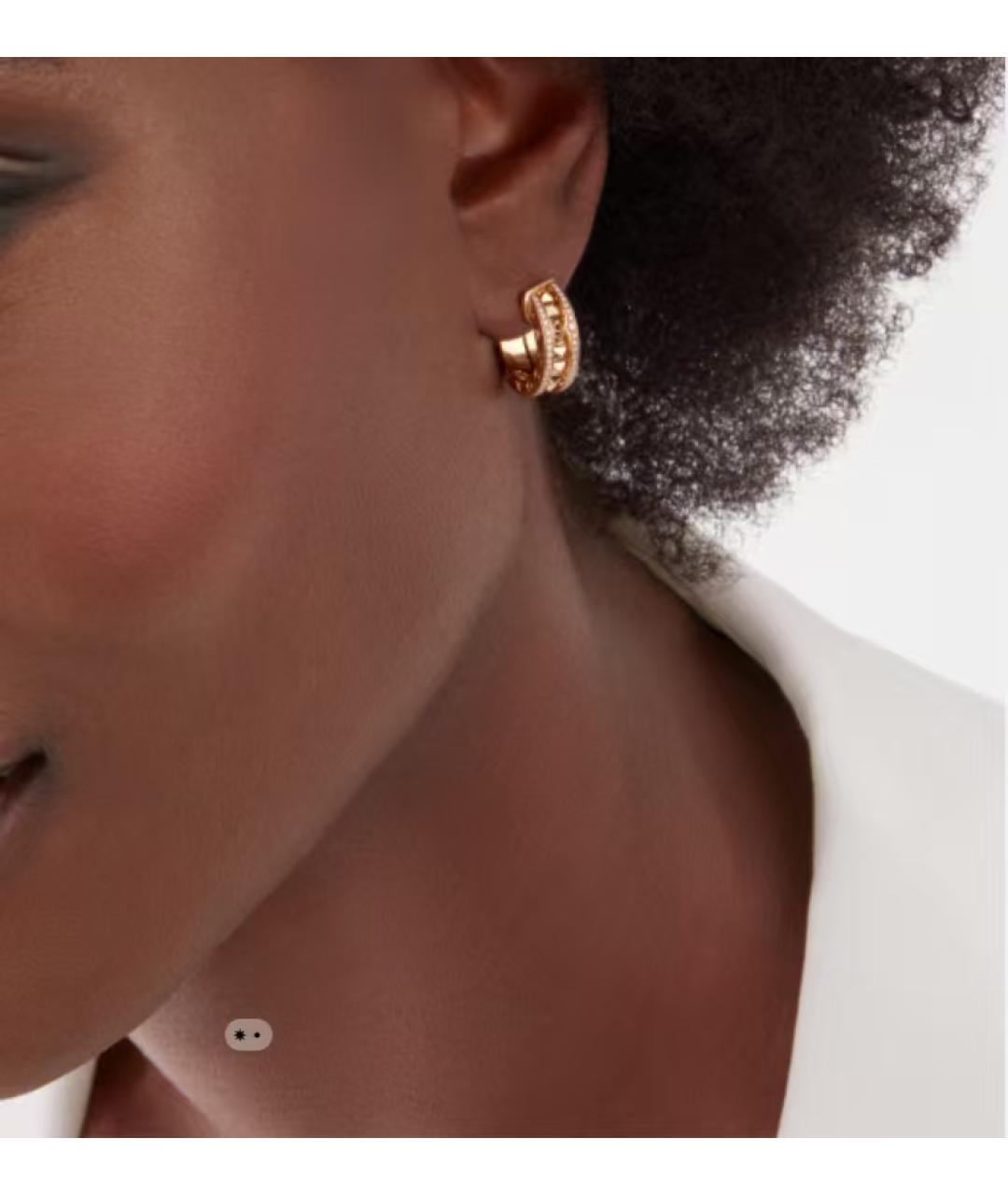 BVLGARI Золотые серьги из желтого золота, фото 6