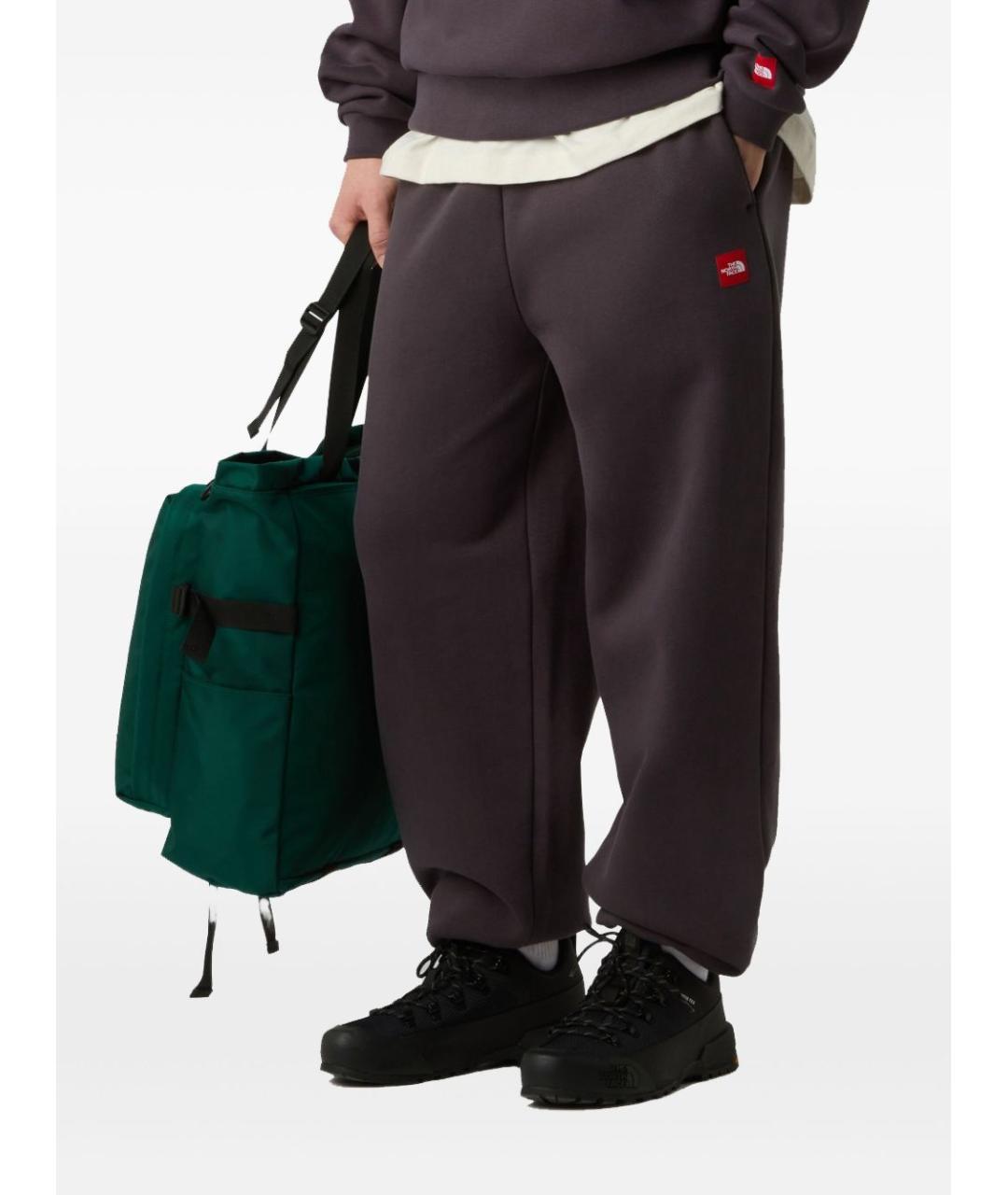 THE NORTH FACE Антрацитовые хлопковые повседневные брюки, фото 4
