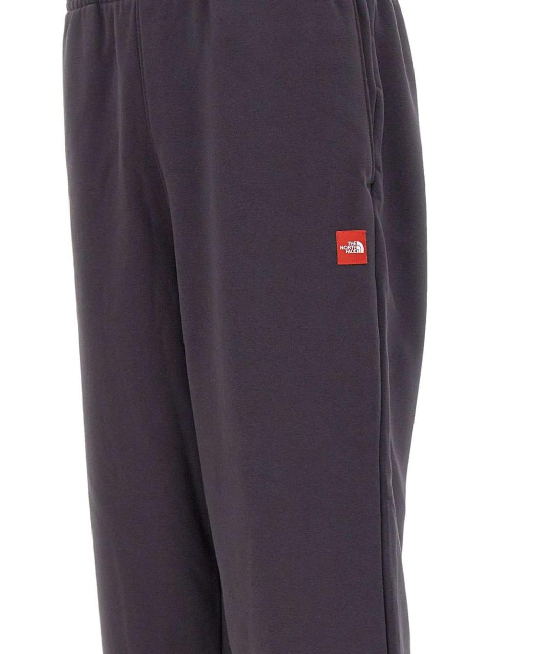 THE NORTH FACE Антрацитовые хлопковые повседневные брюки, фото 3