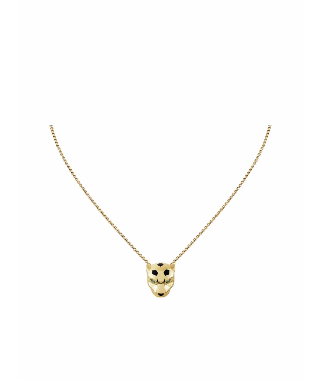 CARTIER Золотое колье из желтого золота, фото 1