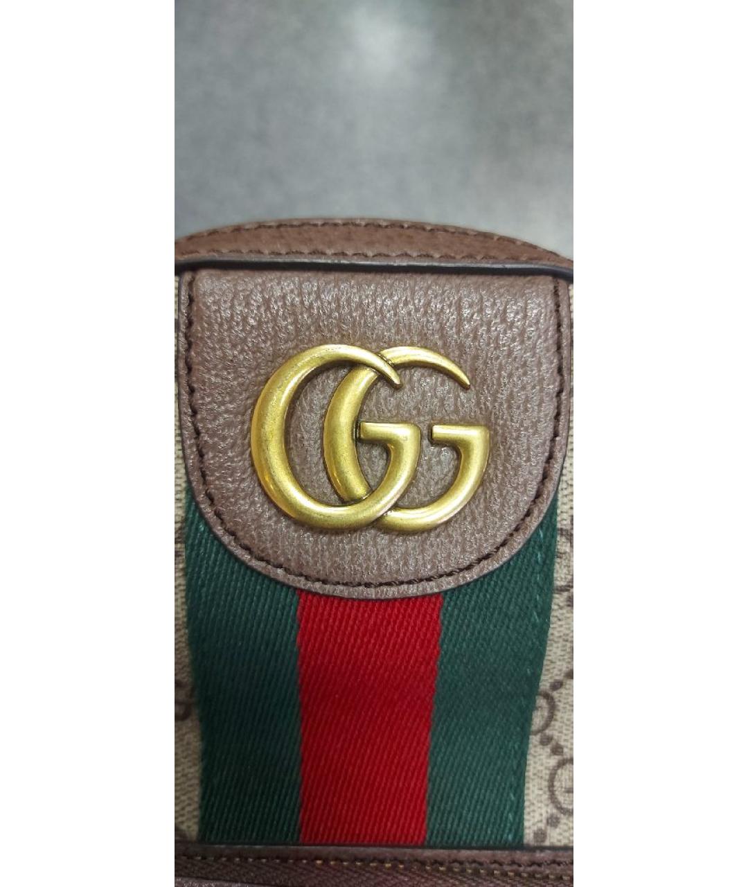 GUCCI Бежевый рюкзак, фото 8