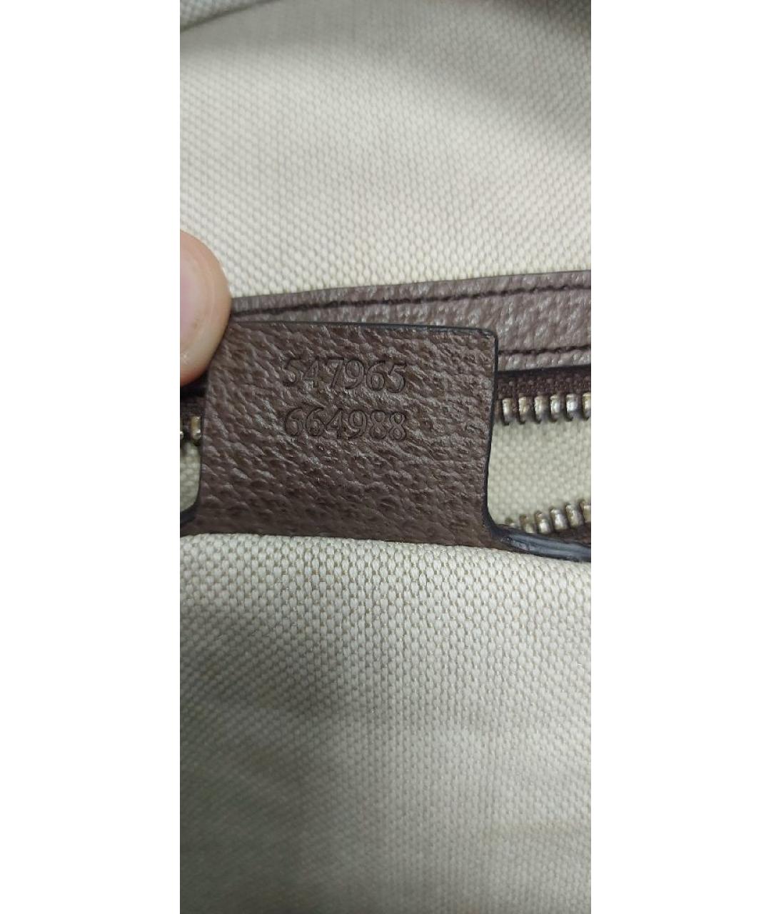 GUCCI Бежевый рюкзак, фото 4
