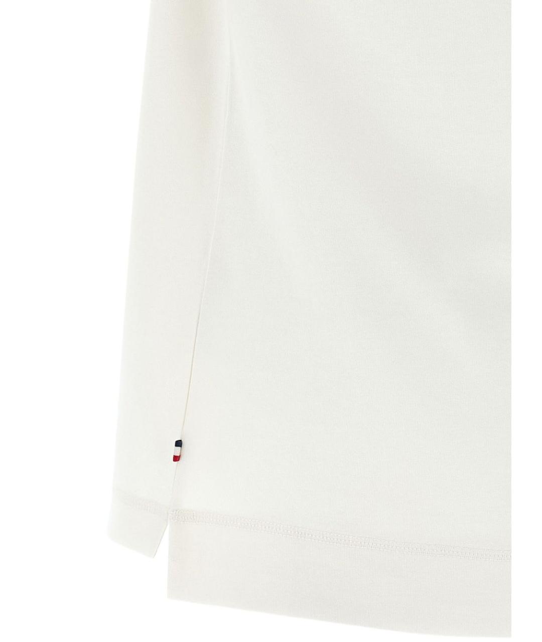 MONCLER GRENOBLE Белая футболка, фото 4