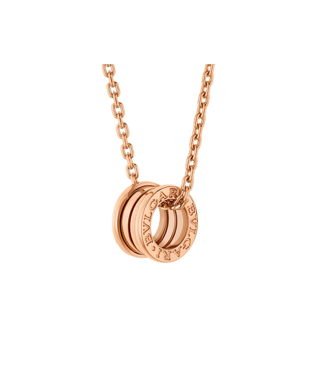 BVLGARI Золотая подвеска из розового золота, фото 1