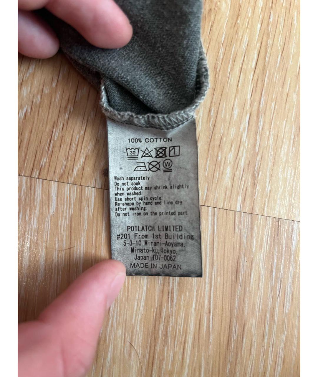 CAV EMPT Зеленая хлопковая футболка, фото 5