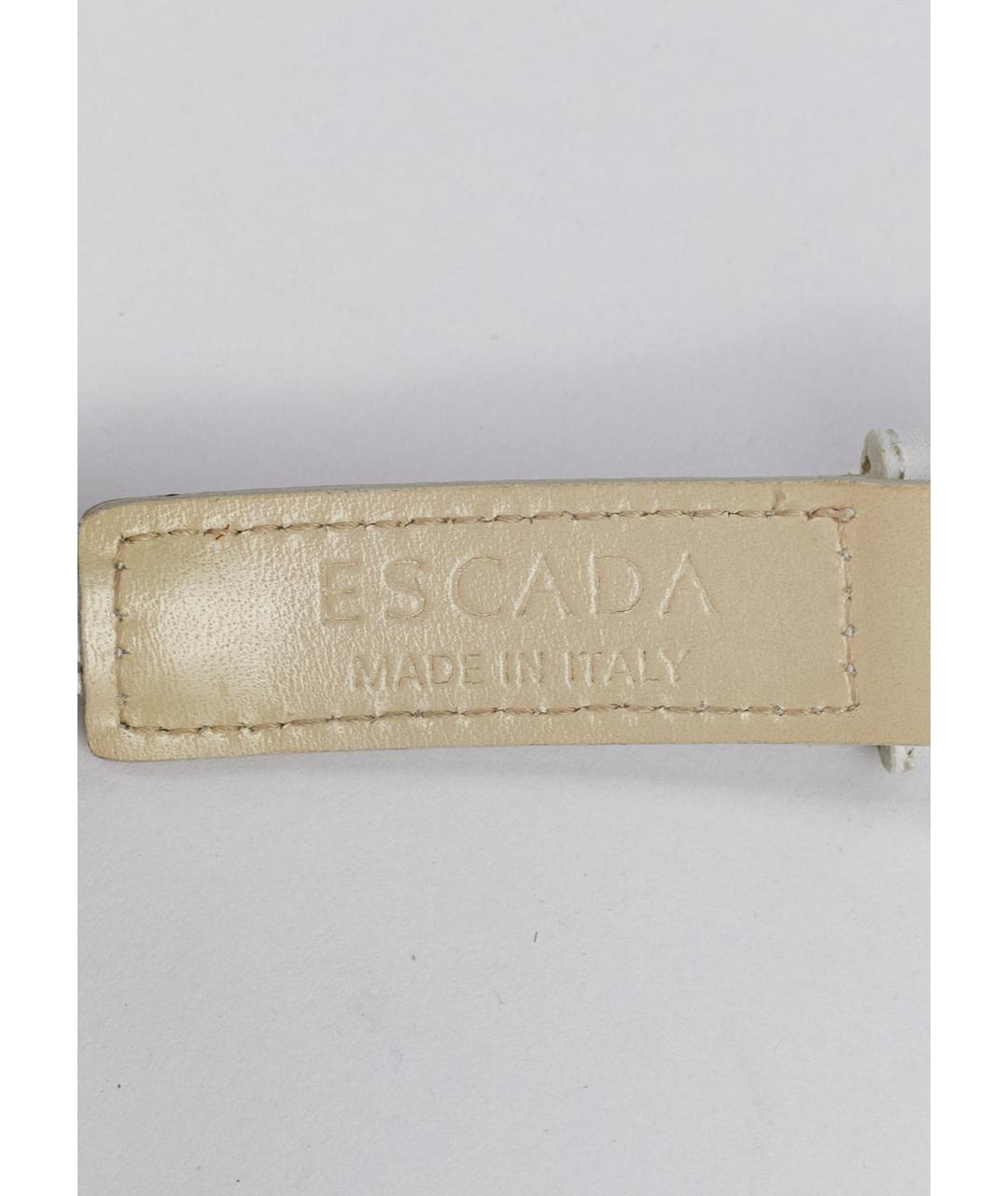 ESCADA Золотой кожаный ремень, фото 6
