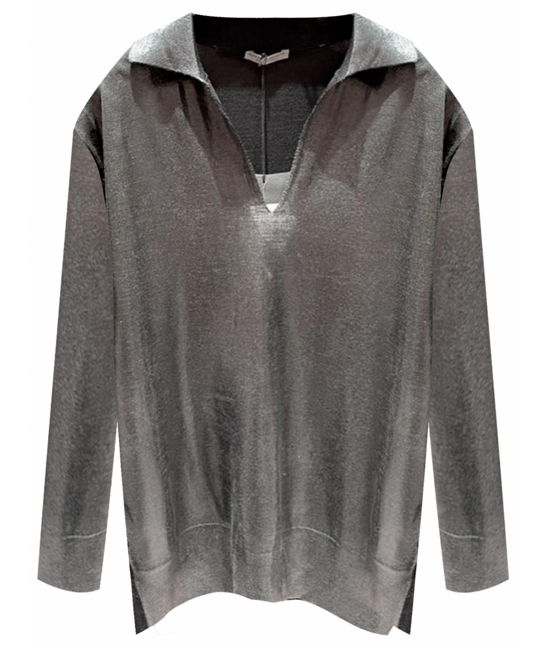BOTTEGA VENETA Черный шерстяной джемпер / свитер, фото 1