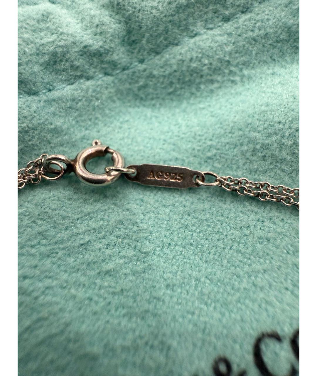 TIFFANY&CO Серебрянный серебряный браслет, фото 5