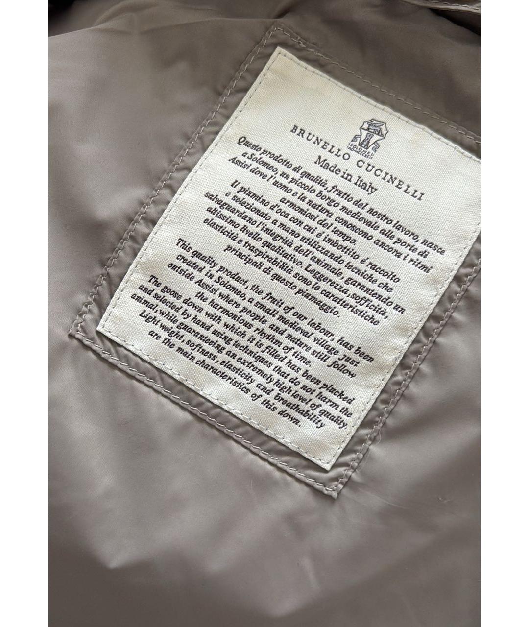 BRUNELLO CUCINELLI Серый жилет, фото 3