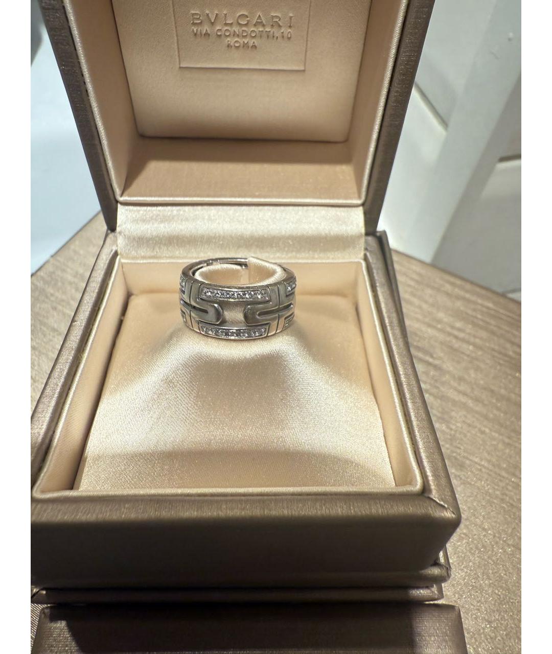 BVLGARI Серебряное кольцо из белого золота, фото 9