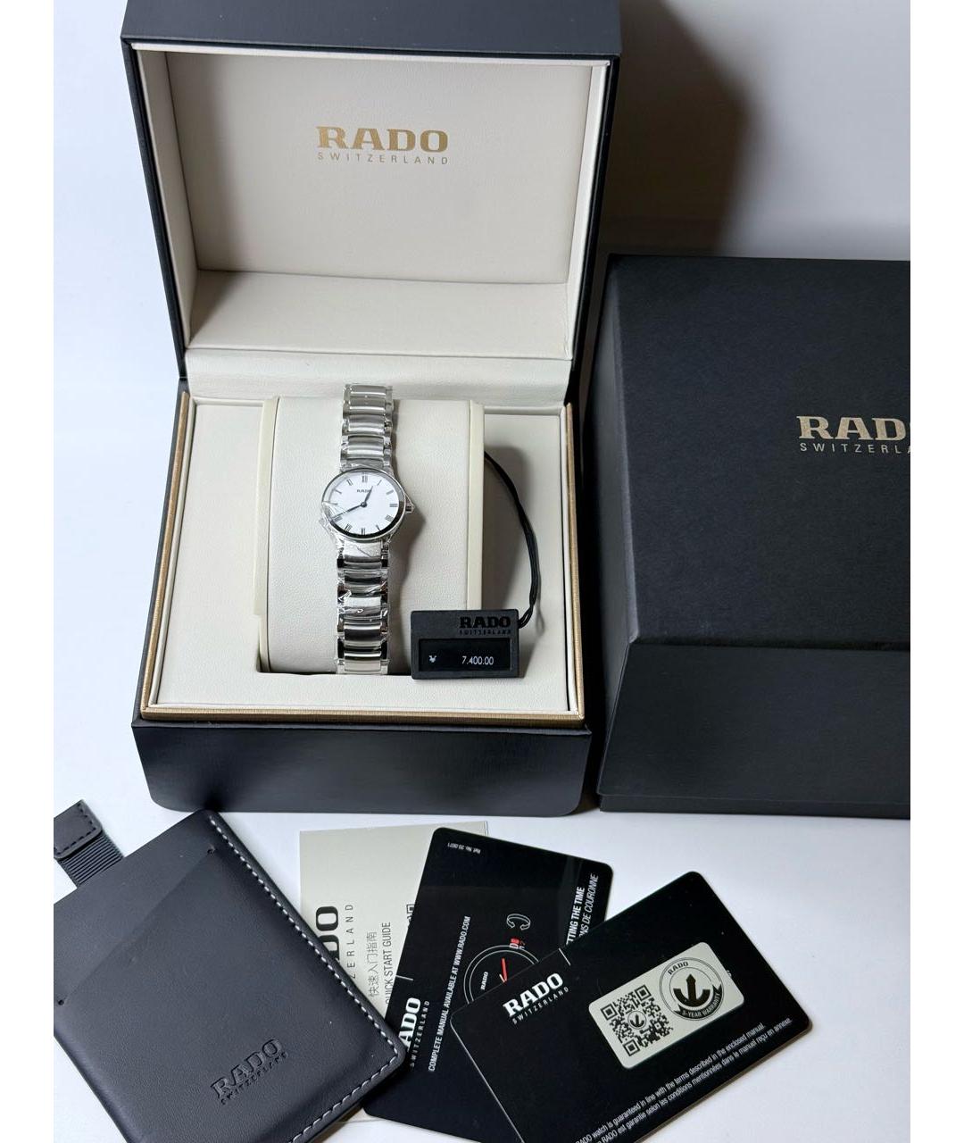 RADO Серебряные часы, фото 4