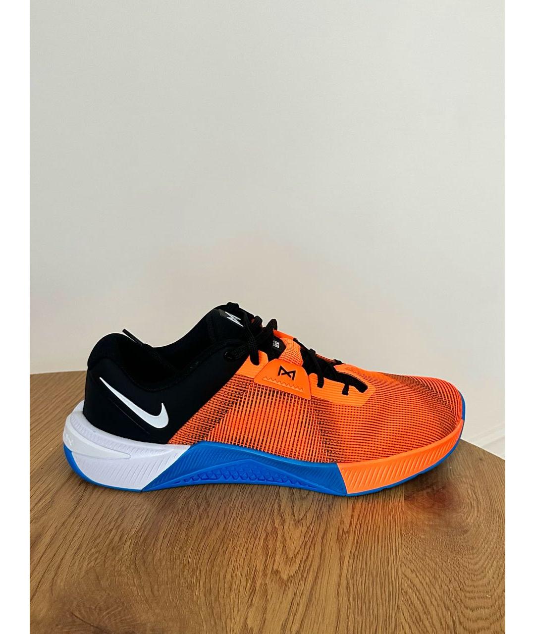NIKE Оранжевое низкие кроссовки / кеды, фото 8
