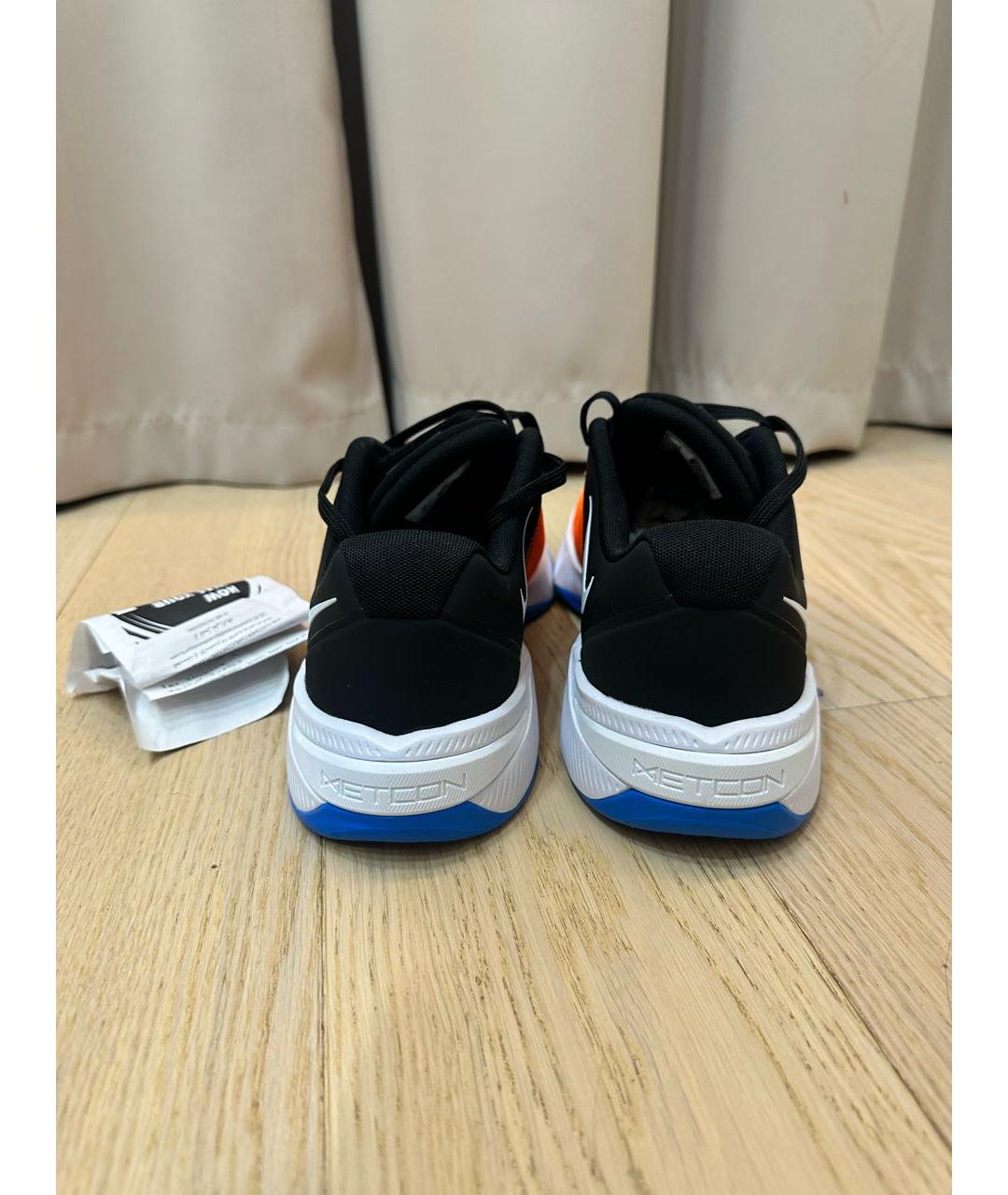 NIKE Оранжевое низкие кроссовки / кеды, фото 4