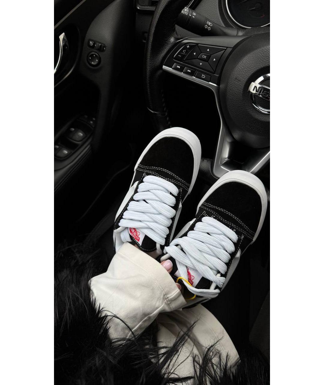 VANS Черные низкие кроссовки / кеды, фото 4