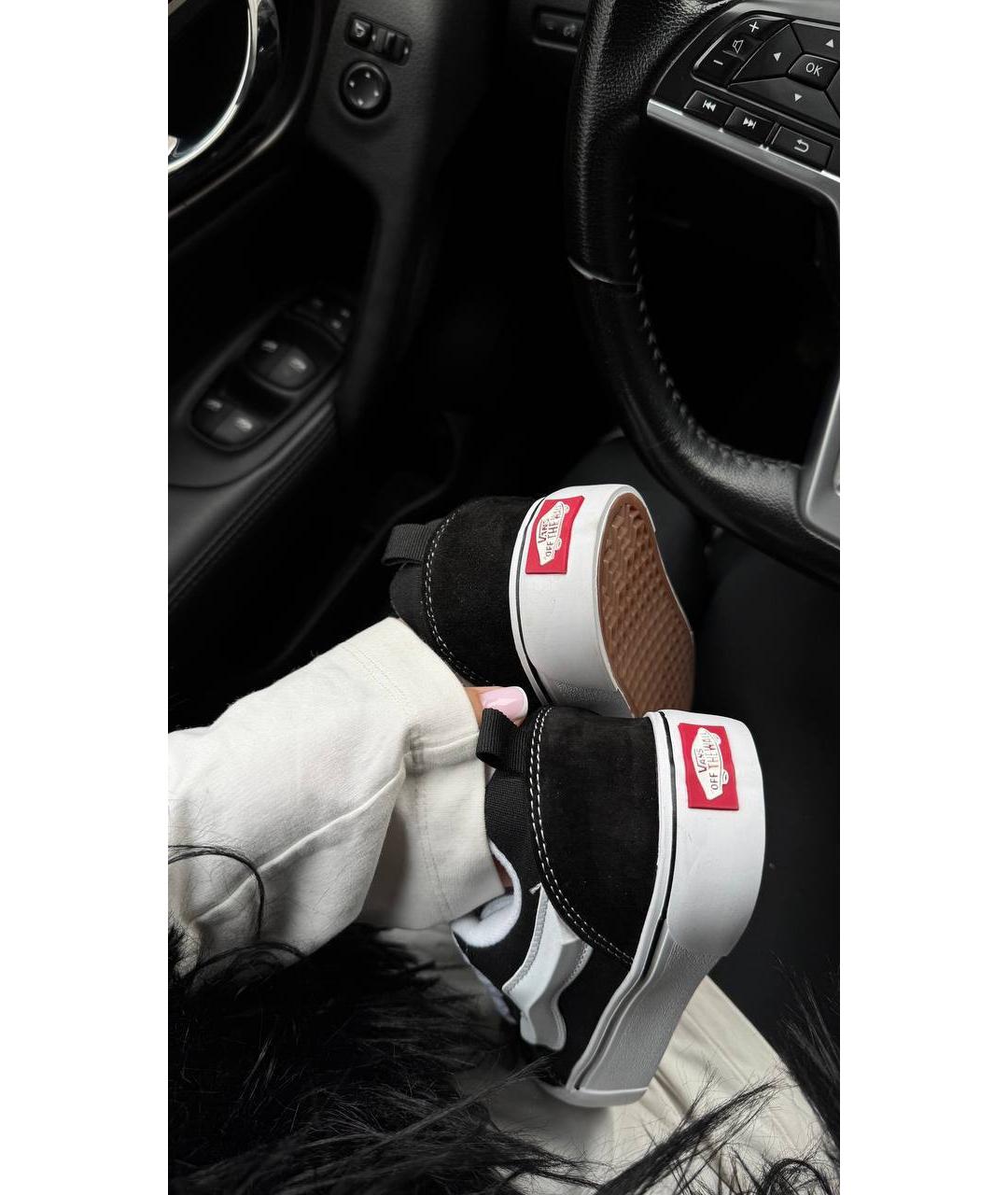 VANS Черные низкие кроссовки / кеды, фото 3