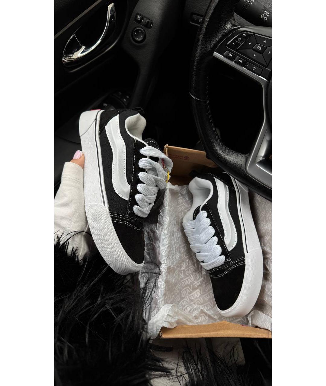 VANS Черные низкие кроссовки / кеды, фото 5