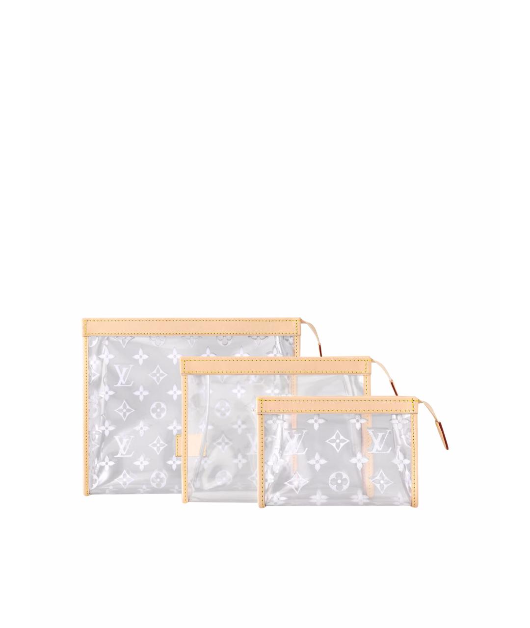 LOUIS VUITTON Белая косметичка, фото 1