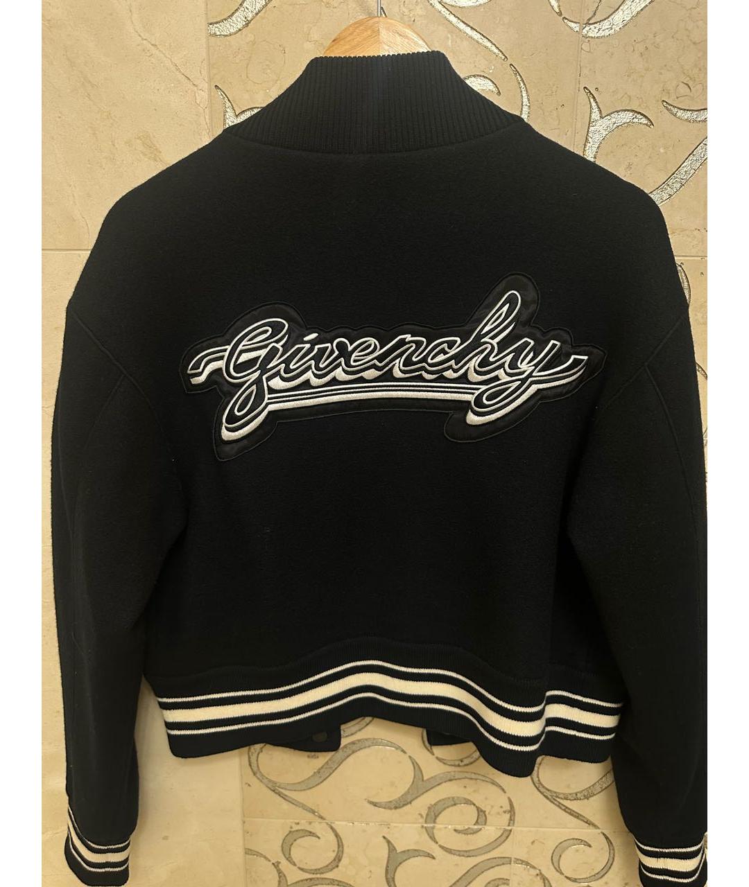 GIVENCHY Черная шерстяная куртка, фото 4