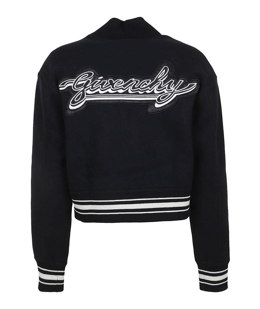 GIVENCHY Черная шерстяная куртка, фото 2