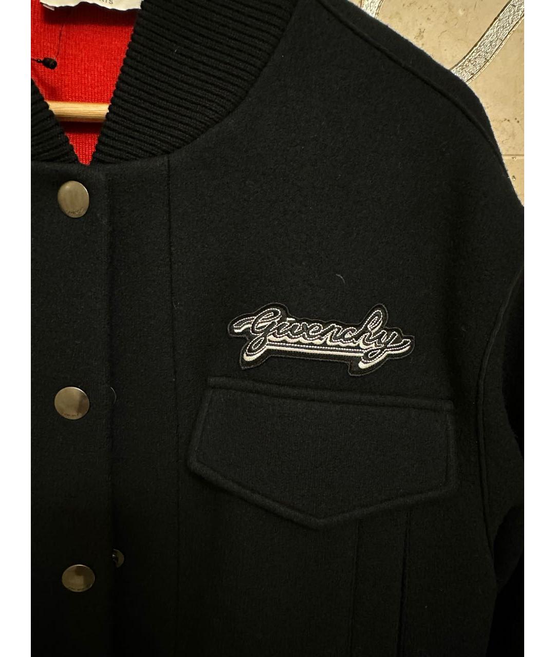 GIVENCHY Черная шерстяная куртка, фото 6