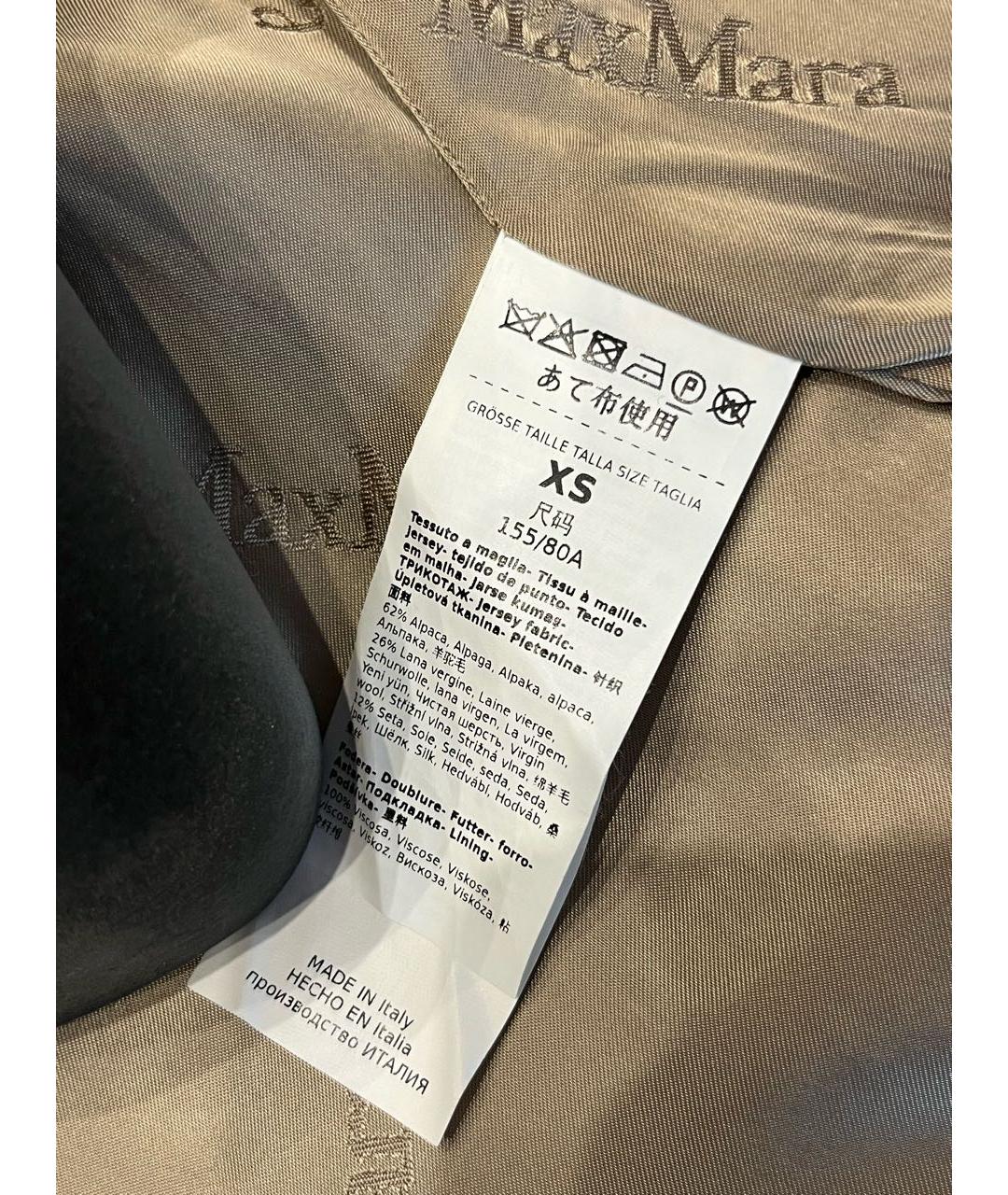 MAX MARA Бежевая меховая шуба, фото 6