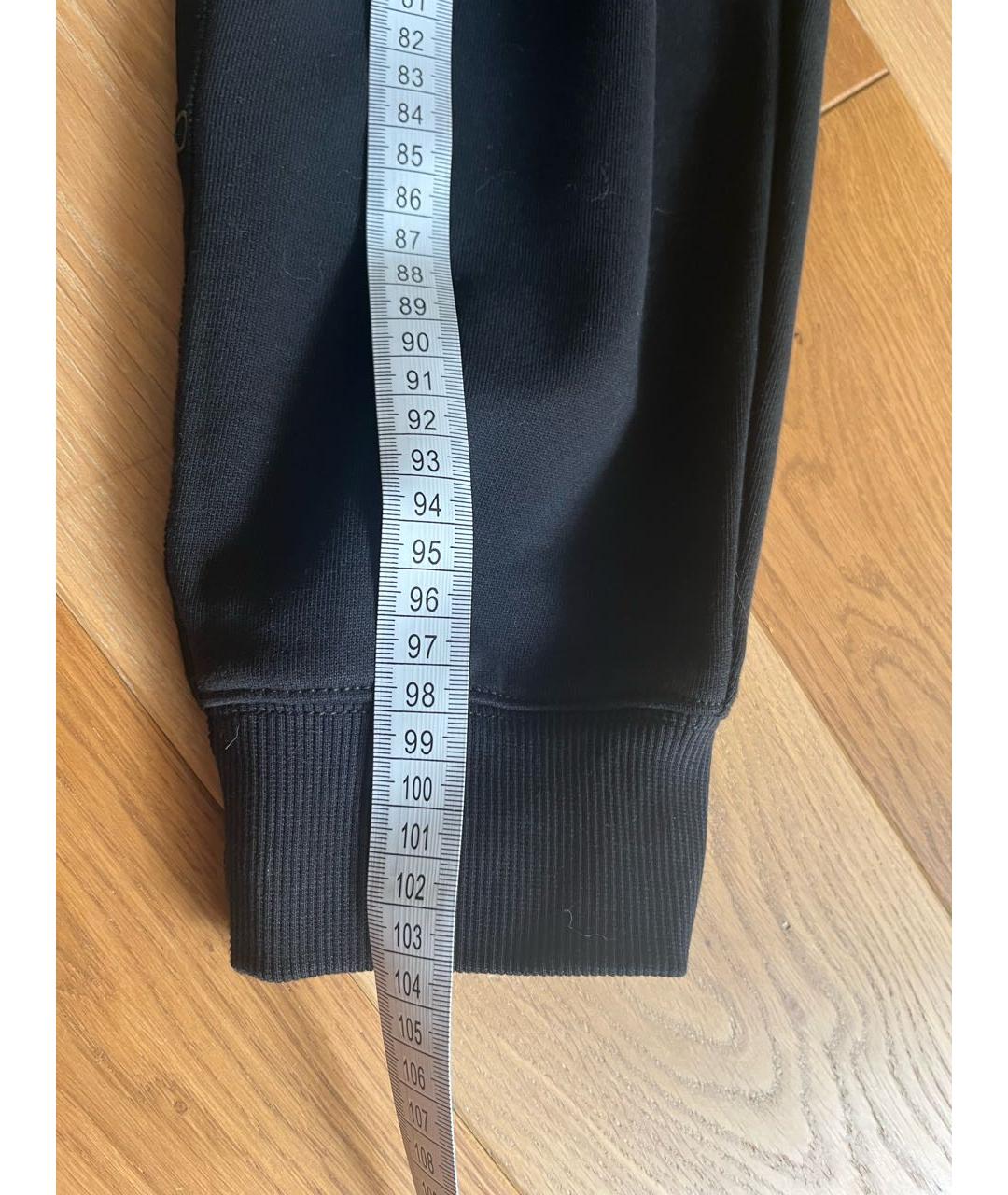 3.1 PHILLIP LIM Черные хлопковые спортивные брюки и шорты, фото 5