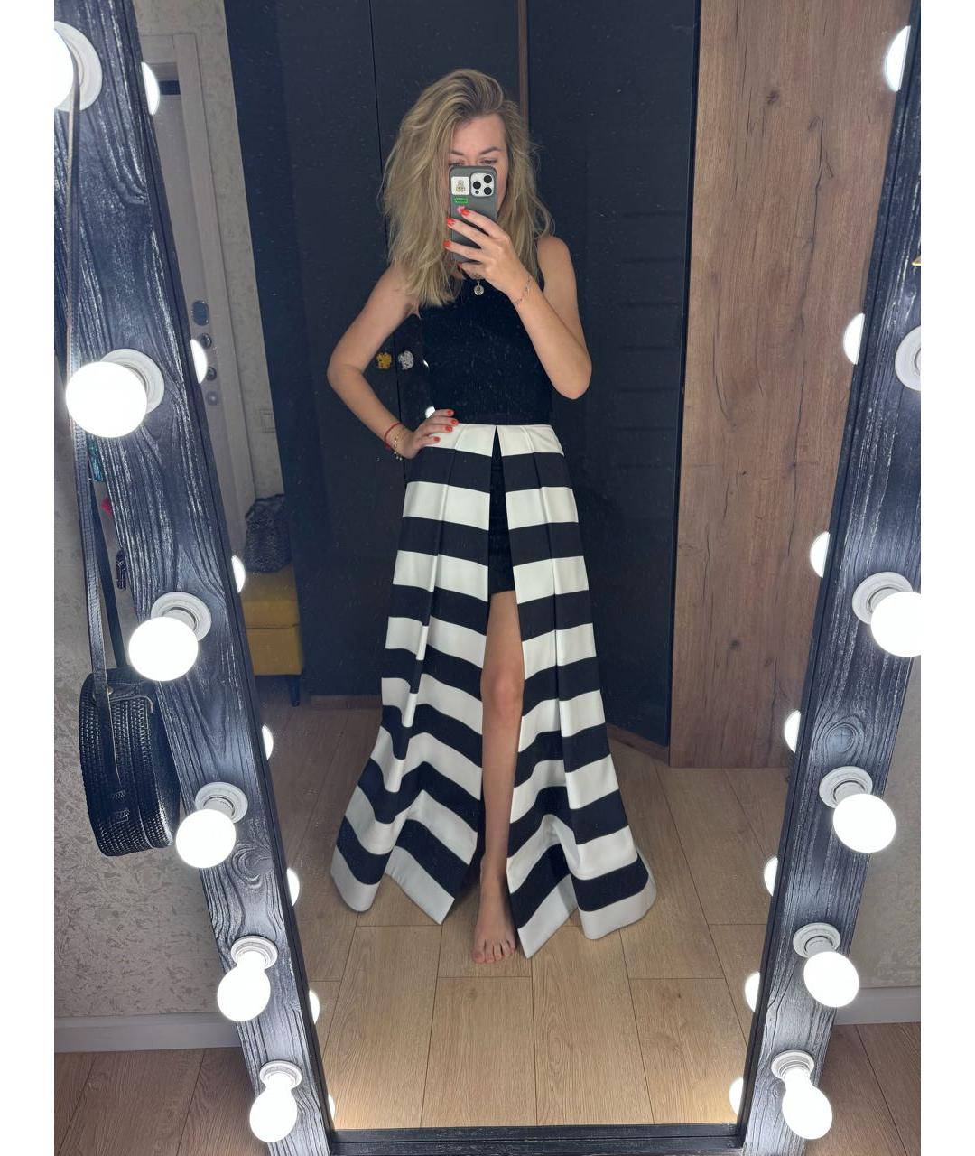 ALICE+OLIVIA Атласная юбка макси, фото 6