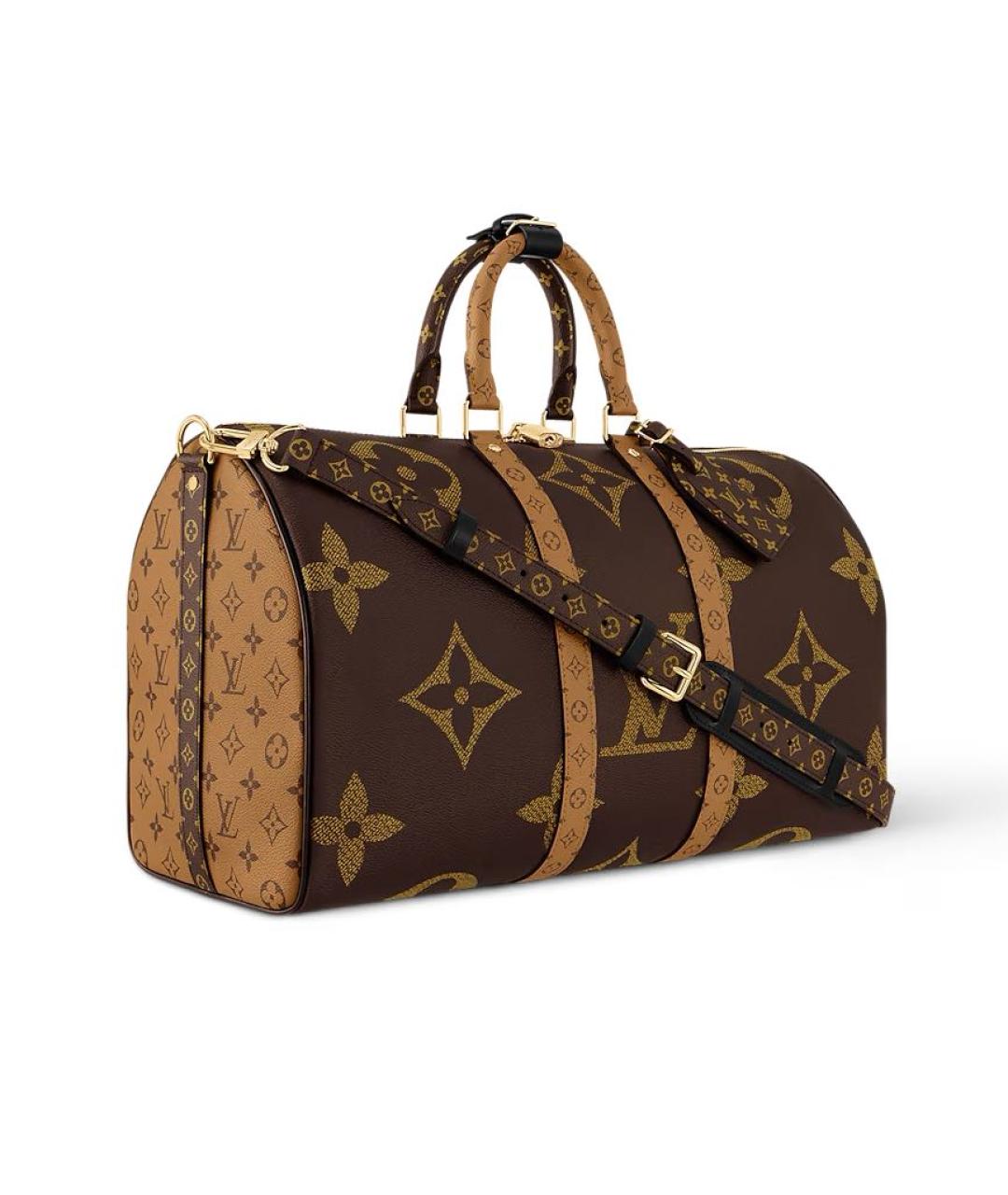 LOUIS VUITTON Коричневая дорожная/спортивная сумка, фото 2