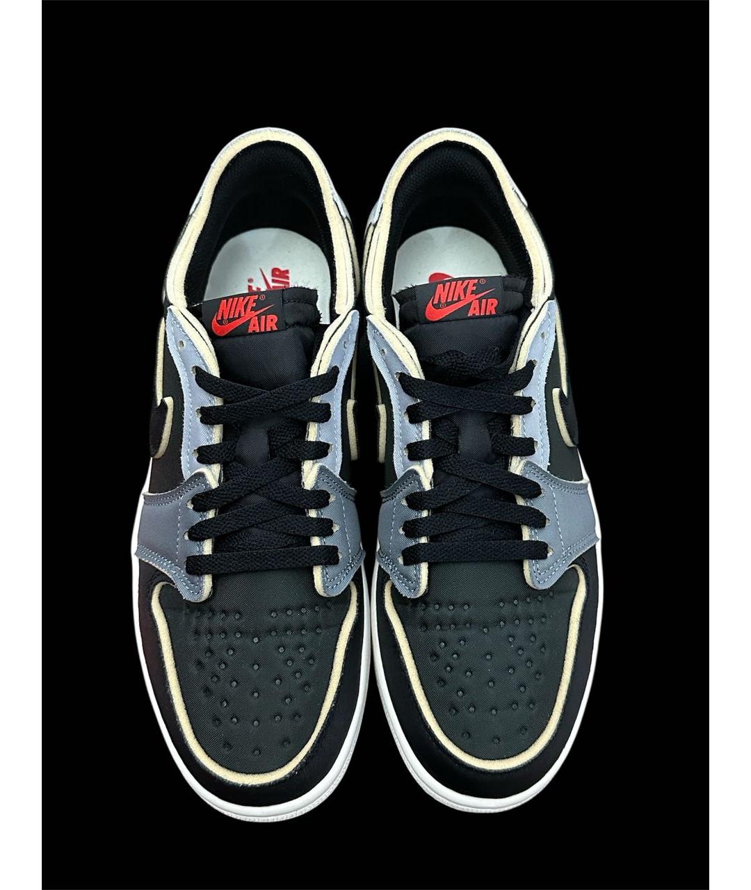 NIKE Черные низкие кроссовки / кеды, фото 2