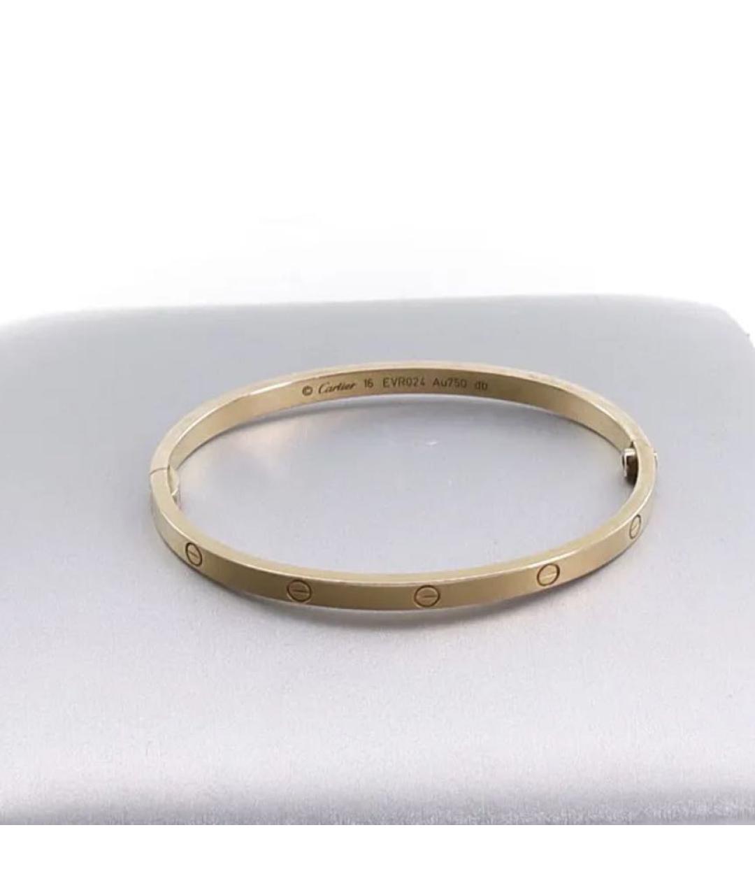CARTIER Золотой браслет из желтого золота, фото 2