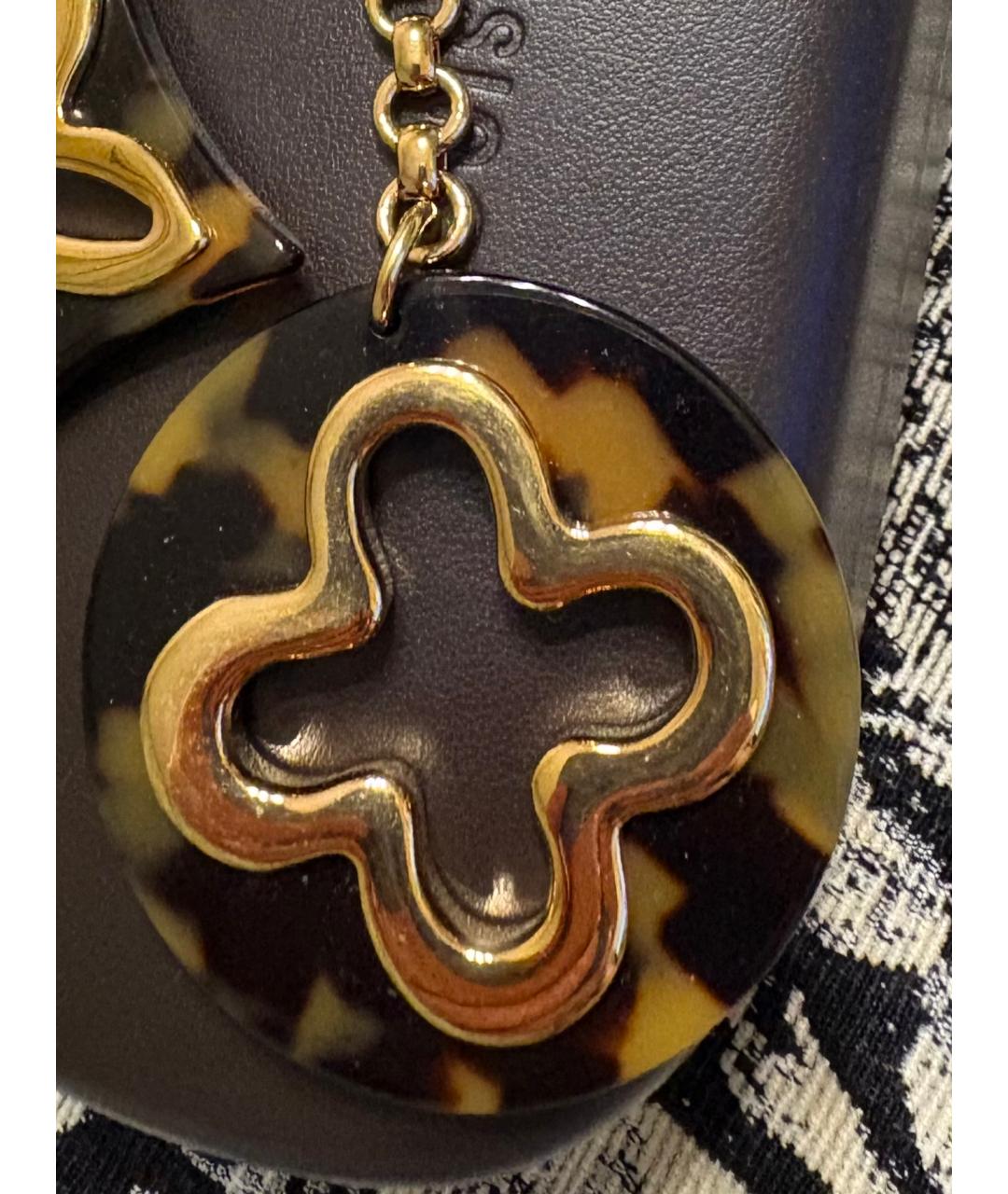 LOUIS VUITTON Золотой брелок, фото 9