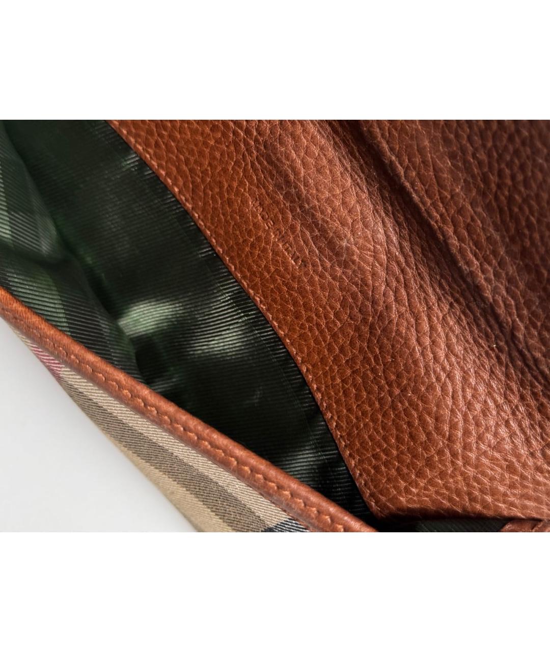 BURBERRY Бежевый кошелек, фото 5