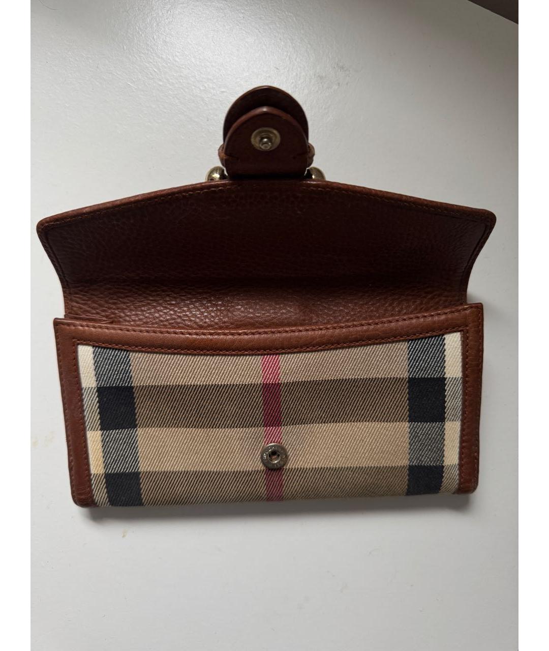 BURBERRY Бежевый кошелек, фото 2
