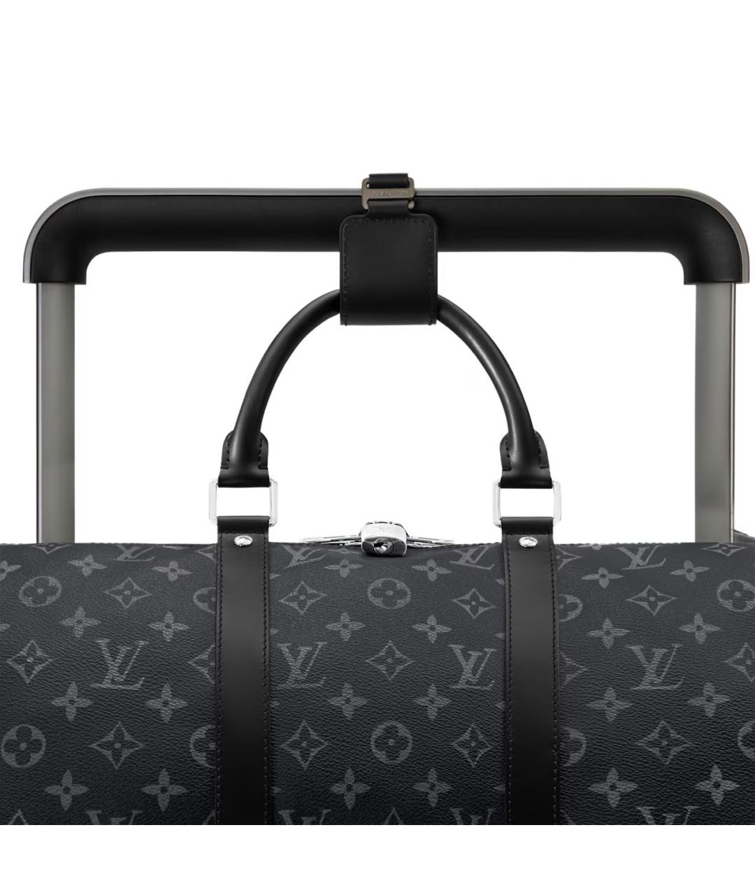 LOUIS VUITTON Черный чемодан, фото 7