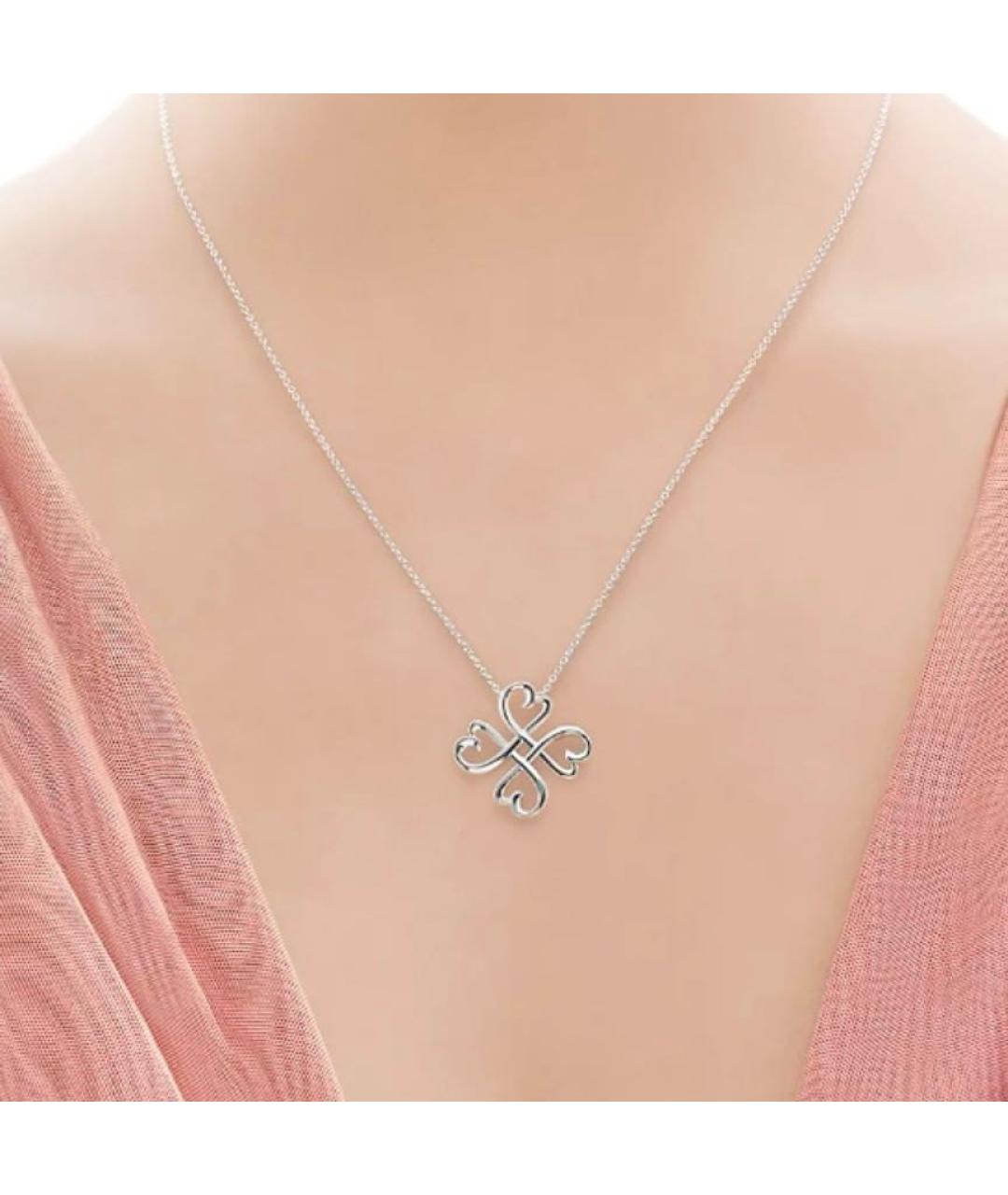 TIFFANY&CO Серебряное серебряное колье, фото 2