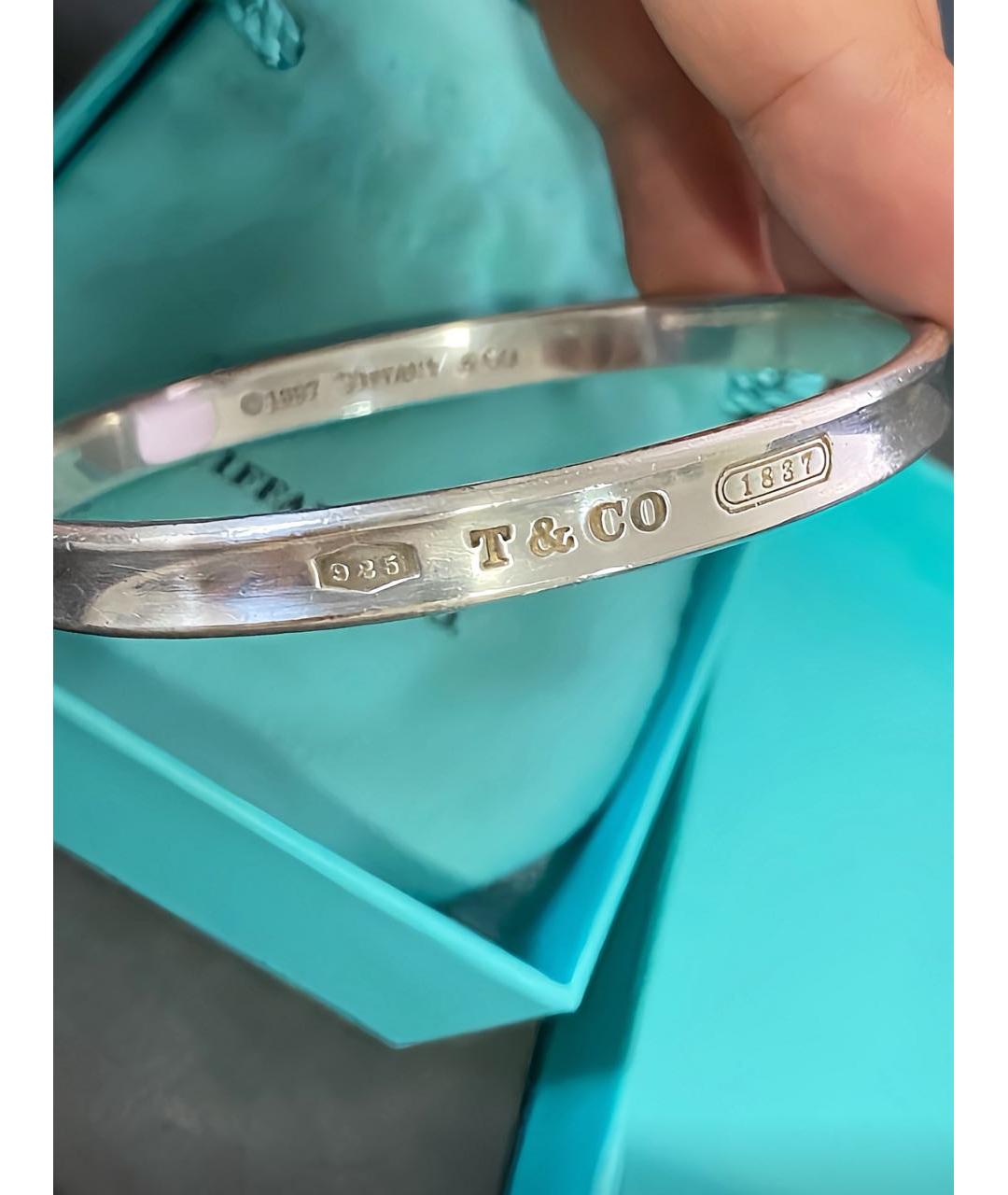 TIFFANY&CO Серебрянный серебряный браслет, фото 4
