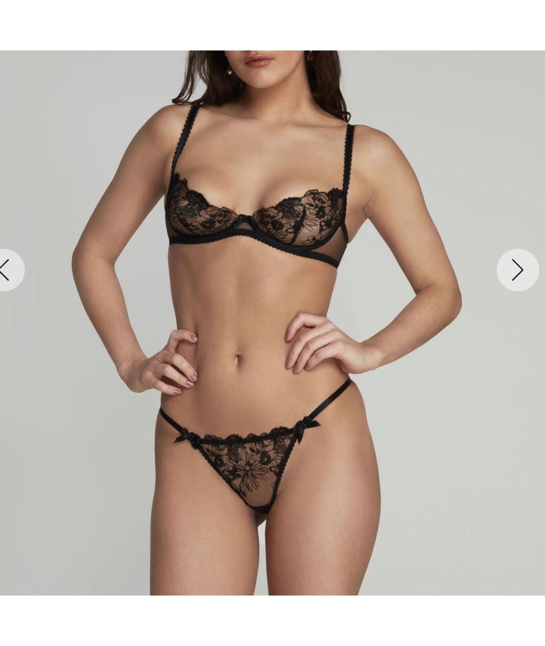 AGENT PROVOCATEUR Черные трусы, фото 4