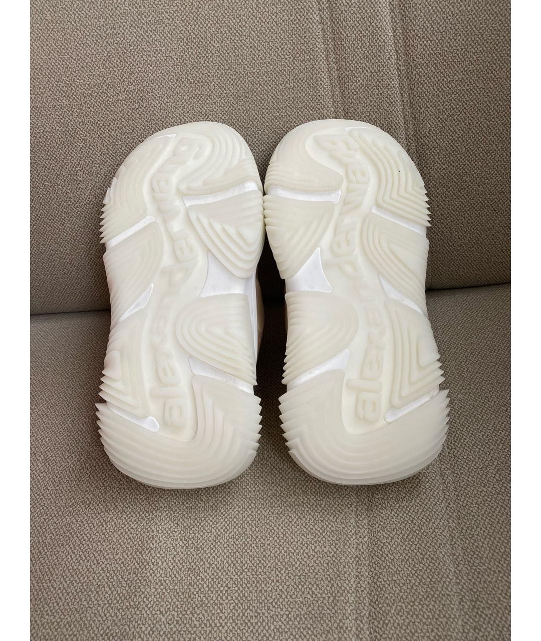 ALEXANDER WANG Бежевые кроссовки, фото 7