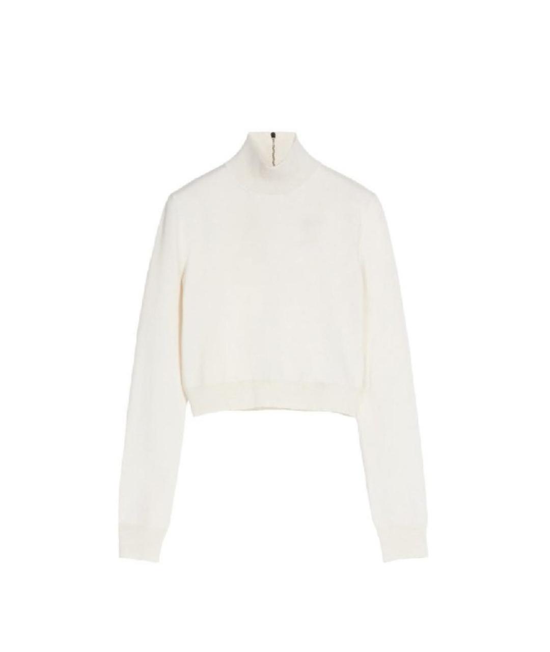 MAX MARA Белая водолазка, фото 1