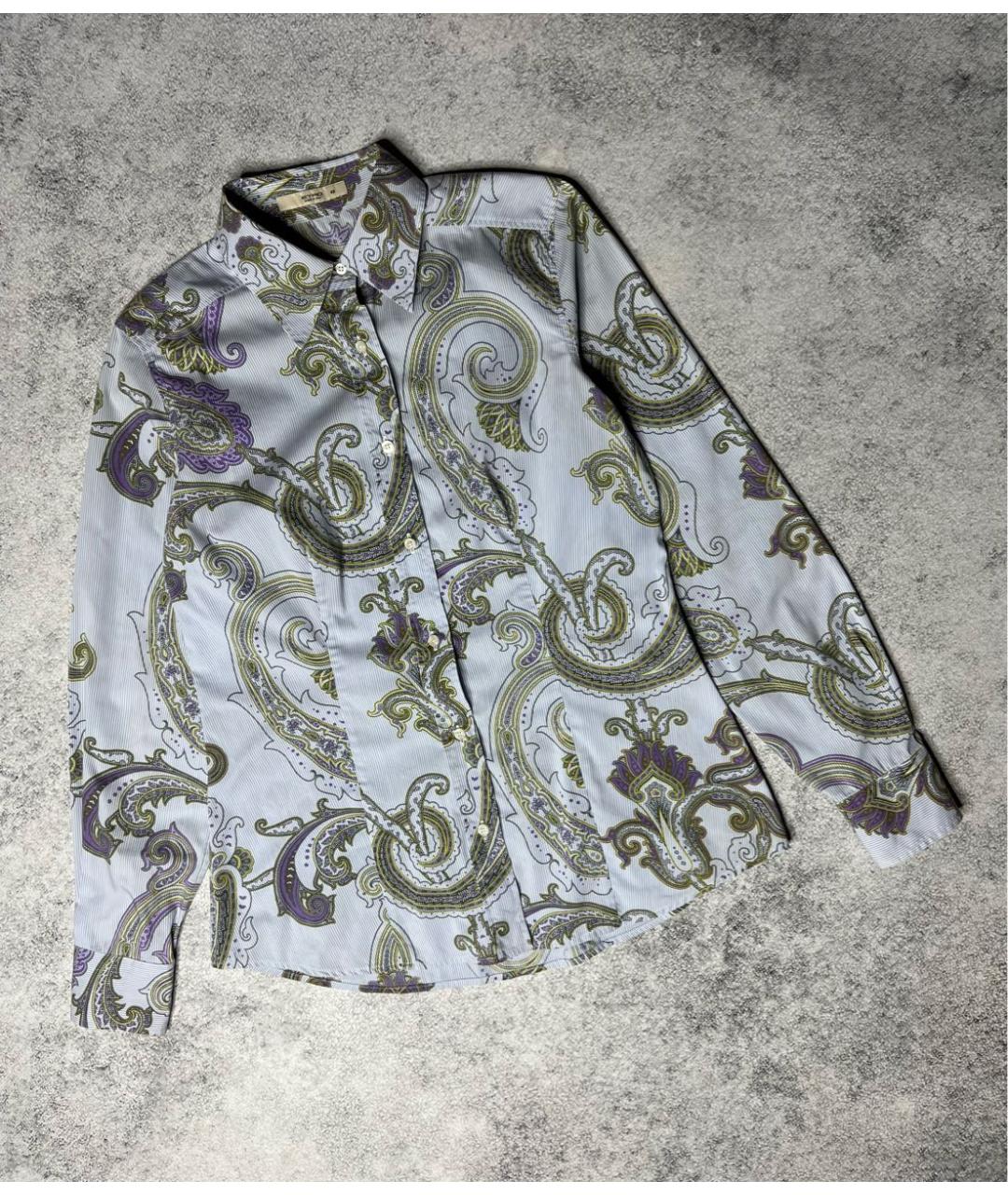 ETRO Мульти хлопковая рубашка, фото 8
