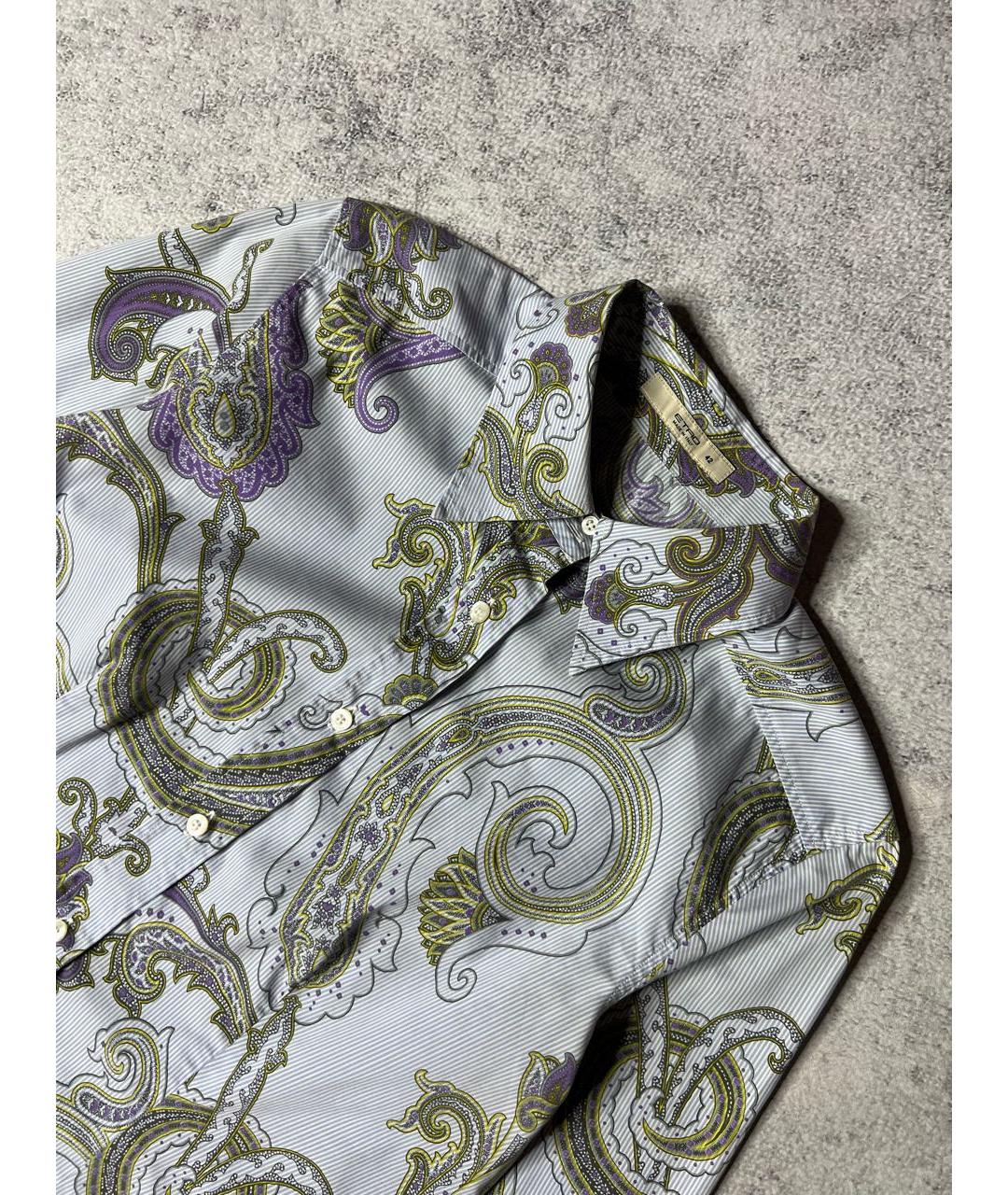 ETRO Мульти хлопковая рубашка, фото 4