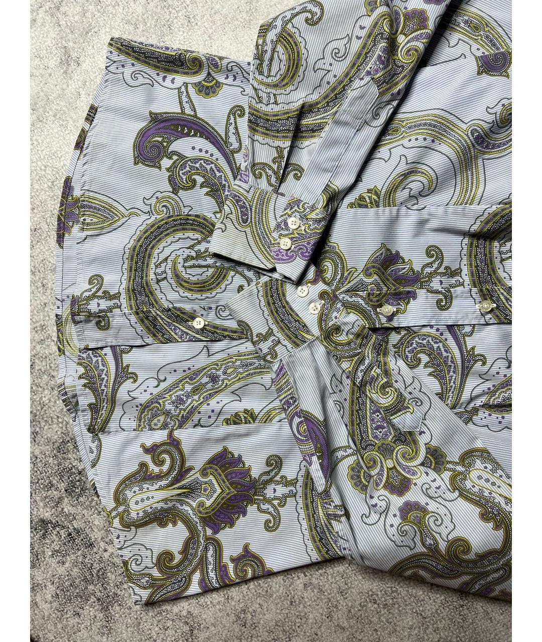 ETRO Мульти хлопковая рубашка, фото 6