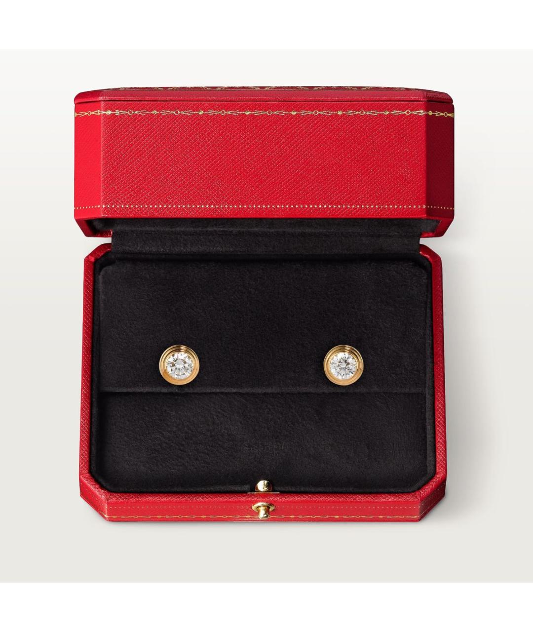 CARTIER Золотые серьги из желтого золота, фото 5
