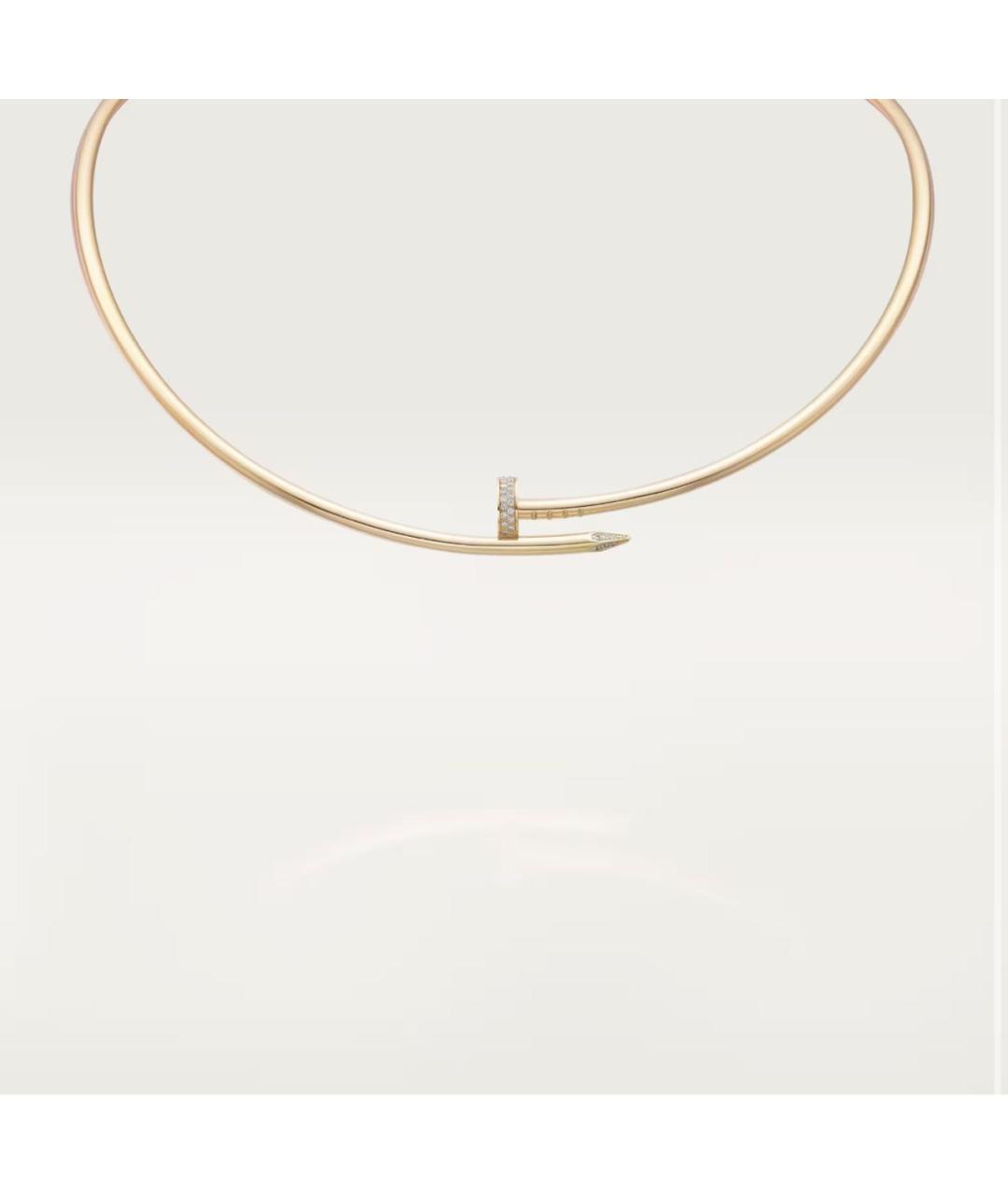 CARTIER Золотое колье из желтого золота, фото 3