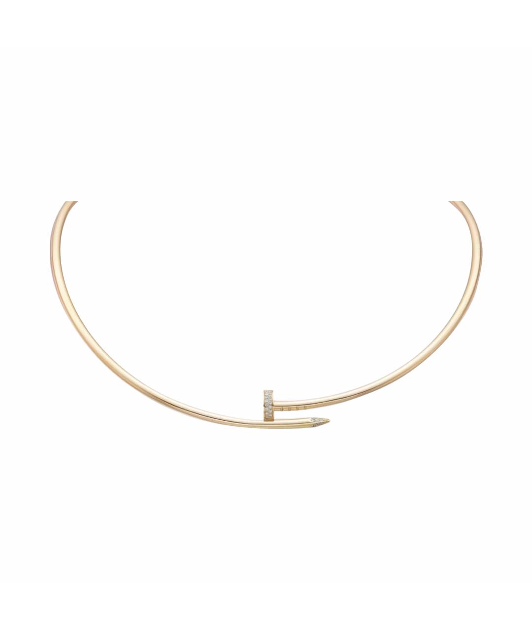 CARTIER Золотое колье из желтого золота, фото 1