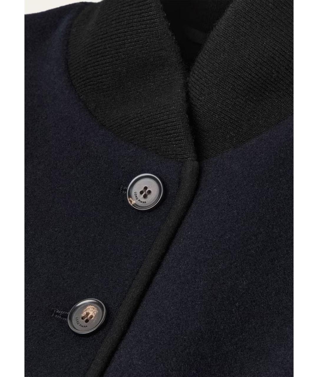 LORO PIANA Темно-синяя кашемировая куртка, фото 7