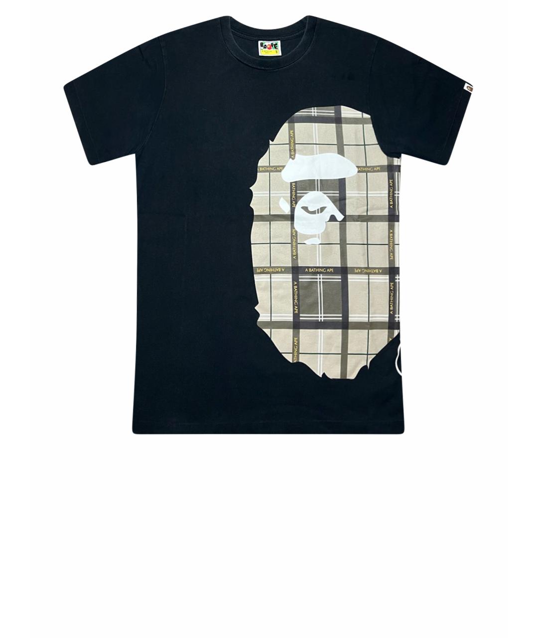 BAPE Черная хлопковая футболка, фото 1