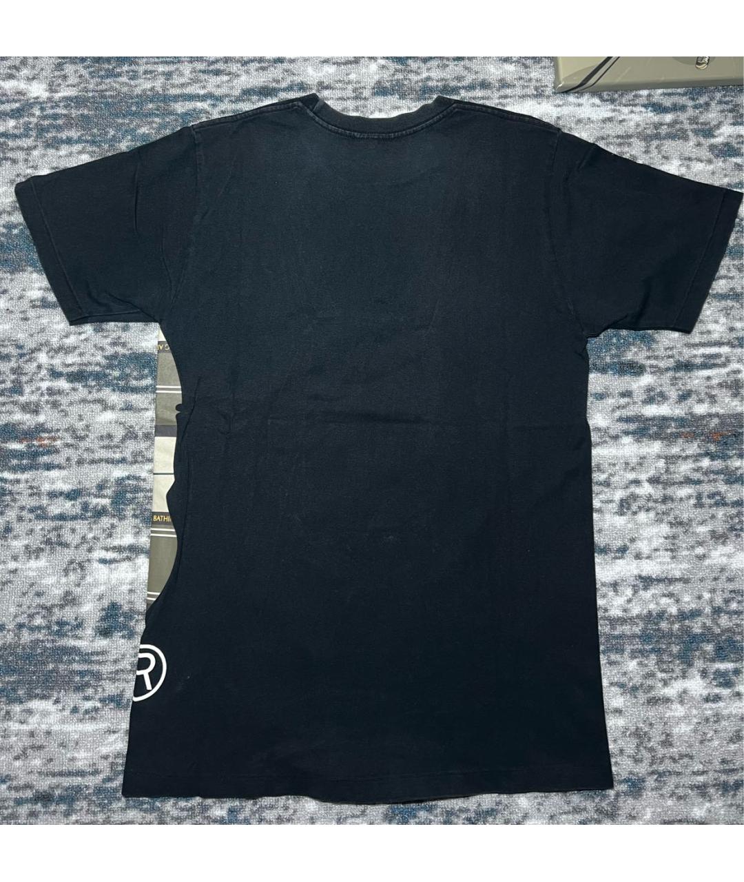 BAPE Черная хлопковая футболка, фото 2