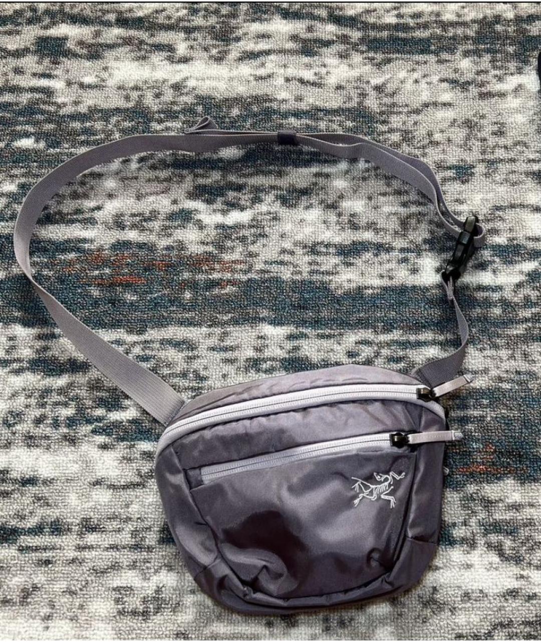 ARCTERYX Фиолетовая поясная сумка, фото 5
